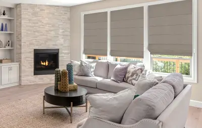 Roman Blinds — window coverings in Port Stephens